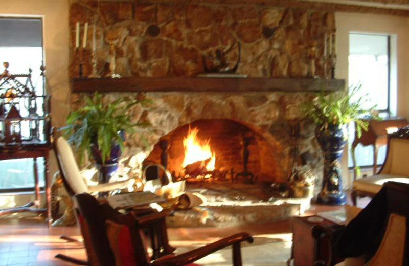 Lobby view at Lily Creek Lodge.