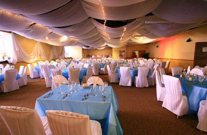 Wedding reception at Holiday Isle Oceanfront Resort.