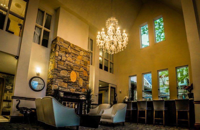 Lounge area at Elm Hurst Inn & Spa.