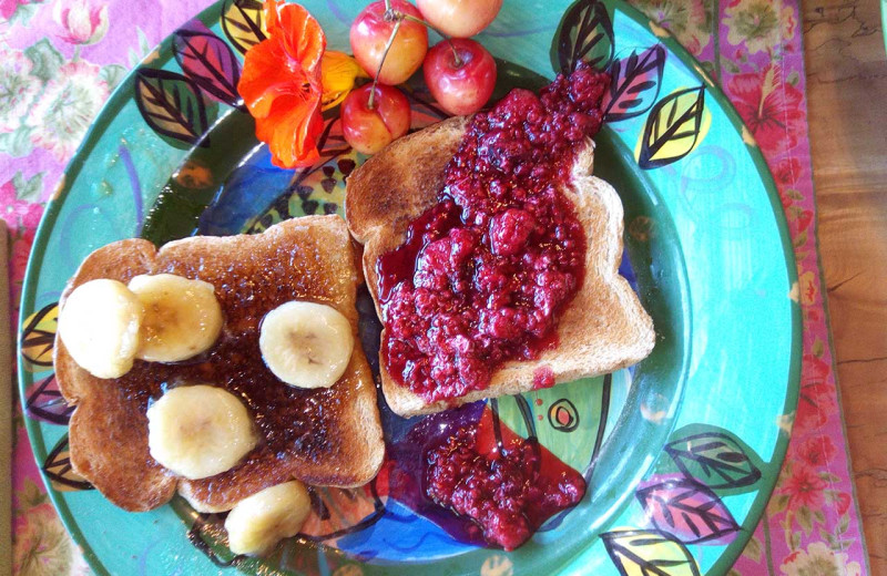 Breakfast at Hungry Moose Bed and Breakfast.