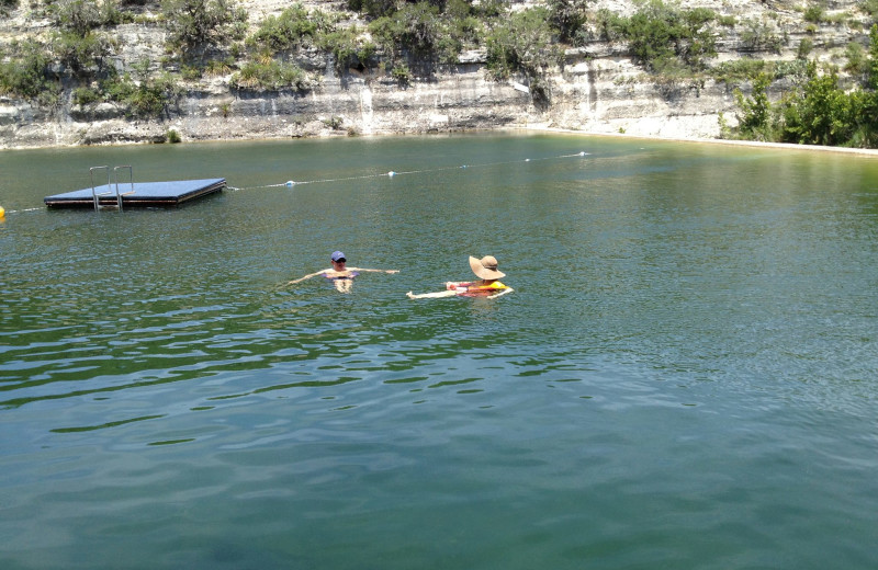 Swimming at River Inn Resort and Conference Center.