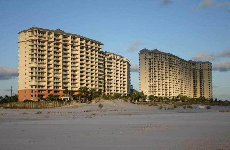 Exterior view of The Beach Club Gulf Shores.