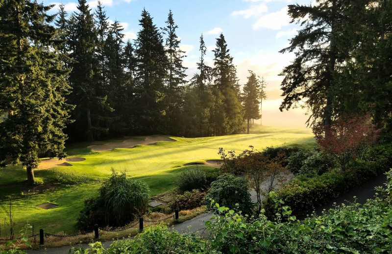 Golf course at The Resort At Port Ludlow.