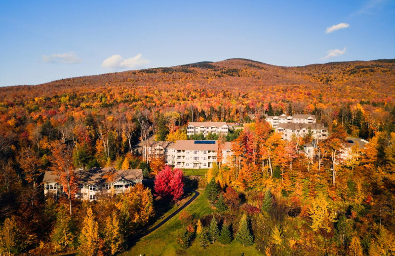 Exterior view of Smugglers' Notch Resort.