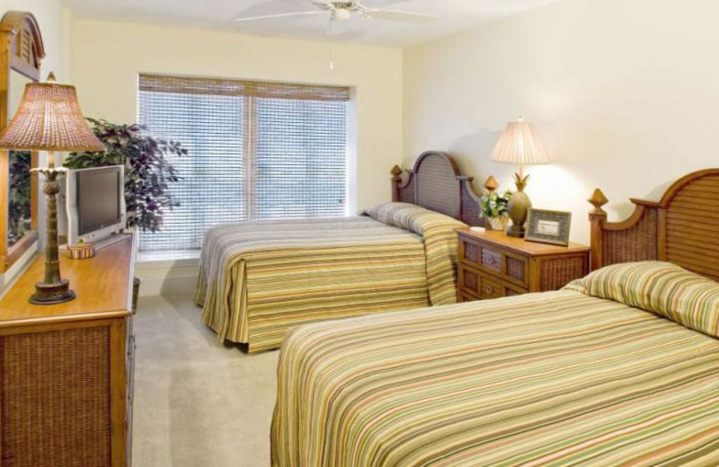 Double bedroom at Mar Vista Resort Grande.