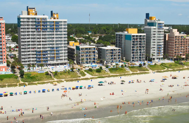 Exterior view of Palmetto Shores Oceanfront.