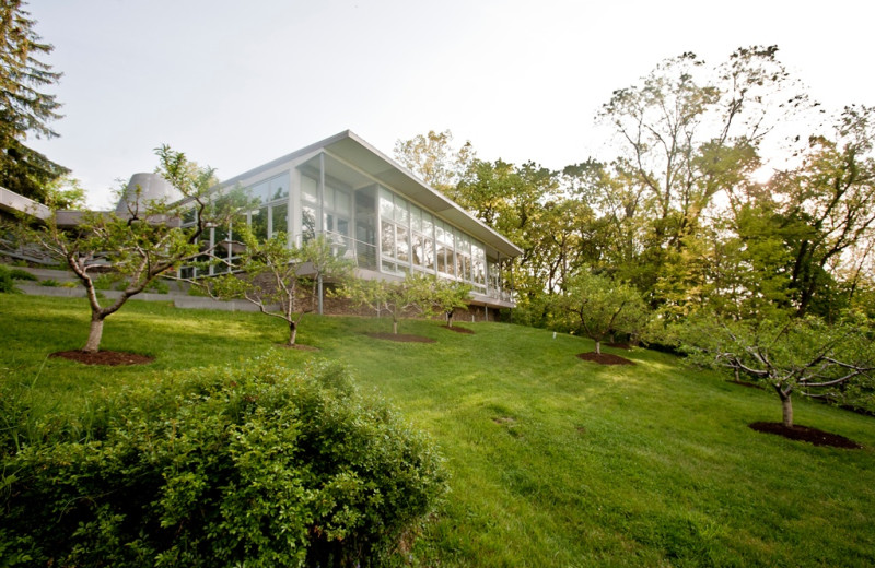 Spa exterior at Buttermilk Falls Inn & Spa.