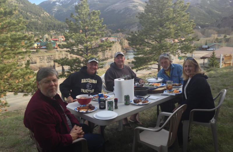 Groups at The North Face Lodge.