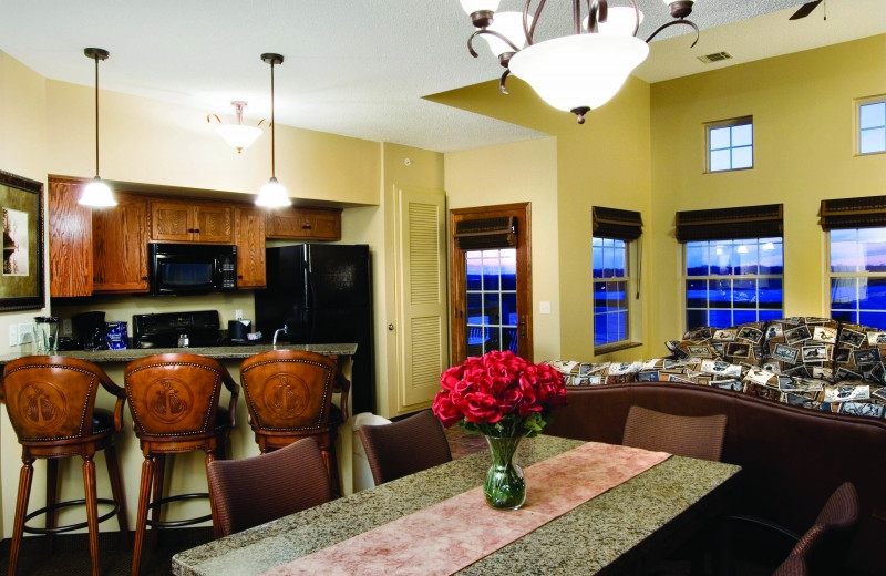 Guest suite at Bridges Bay Resort.