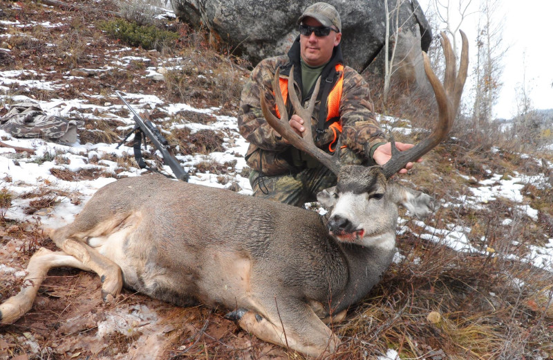 Hunting at Kendall Valley Lodge.