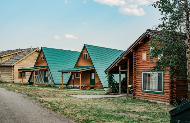 Cabins at  Jared's Wild Rose Ranch Resort.