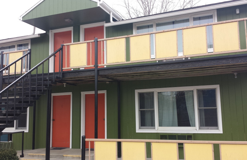 Accommodations at Indiana Beach Amusement Resort.