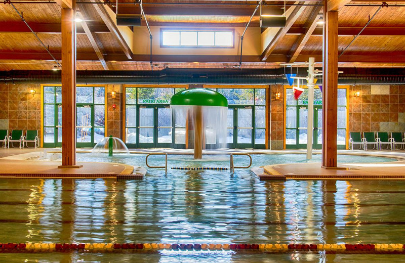 Indoor pool at Lake Naomi Club.