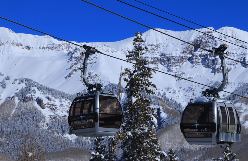 Gondola at Mountain Lodge Telluride.