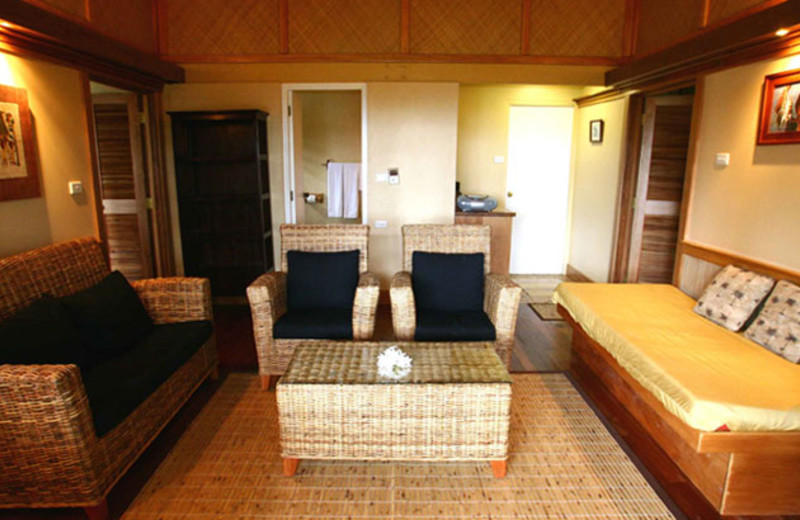 Living Room at Koro Sun Resort