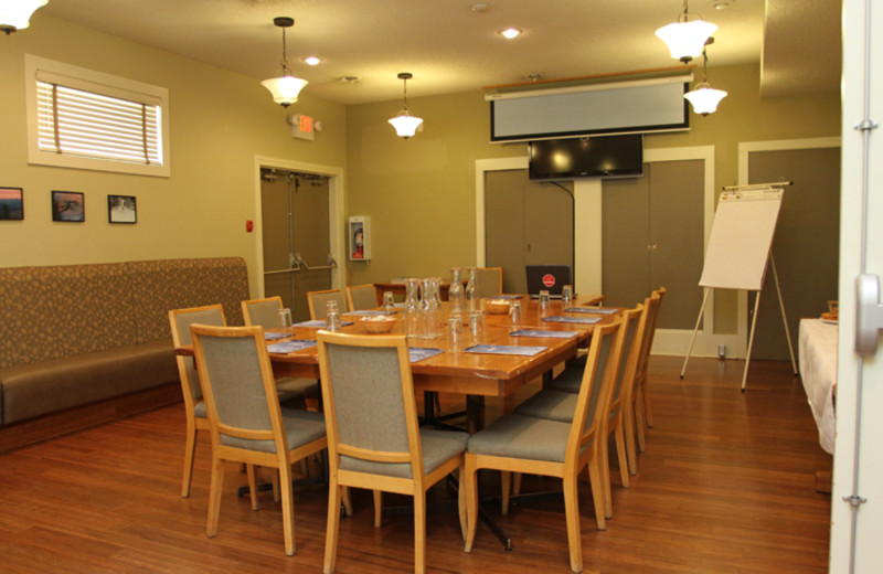 Meeting room at Red Tree Lodge.