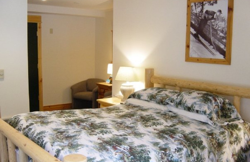 Guest room at Crystal Mountain Hotels.