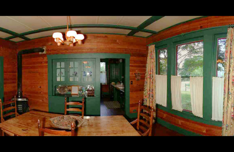 Baag Farm House dining room at Settlers Crossing.