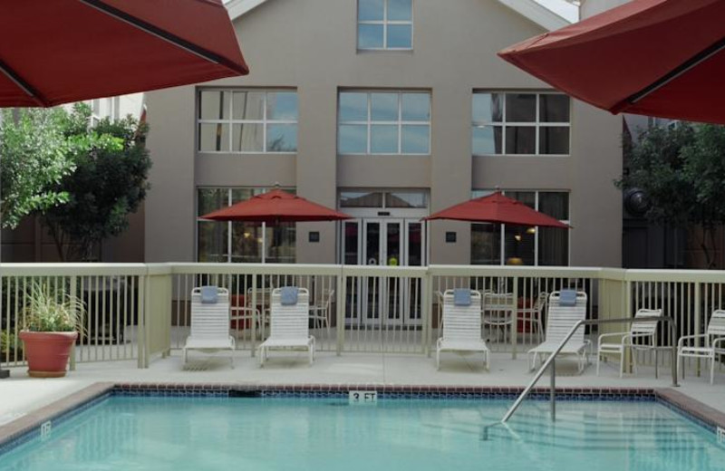 Outdoor pool at Homewood Suites San Antonio-Northwest.