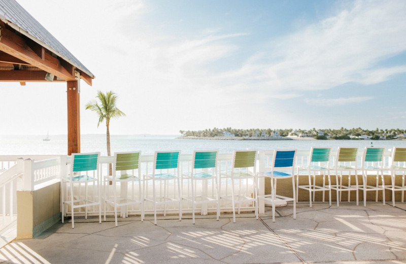 Patio at Opal Key Resort & Marina