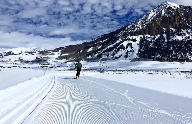 Skiing at Old Town Inn.