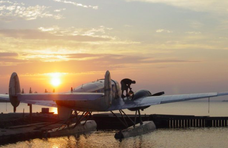 Aircraft on the Lake at Excellent Adventures Fly-in Fishing