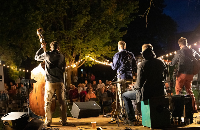 Concerts at Ruttger's Bay Lake Lodge.