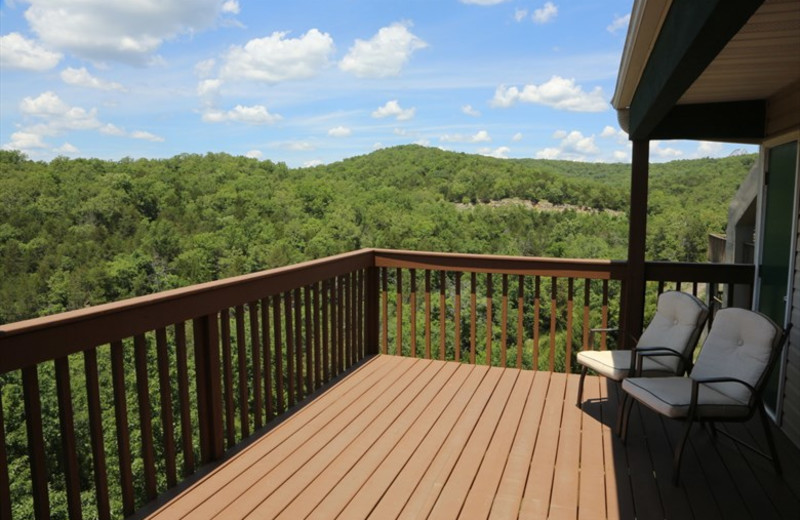 Deck view from Villas by Lantern Bay.