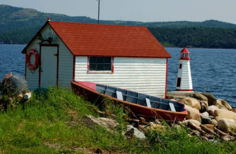 Waterfront view at Clarenville Inn.