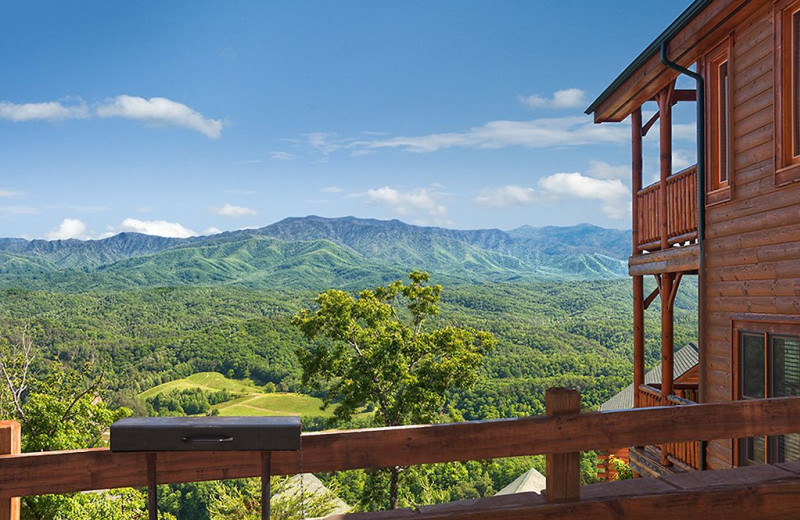 Rental exterior at Great Smoky Vacations.