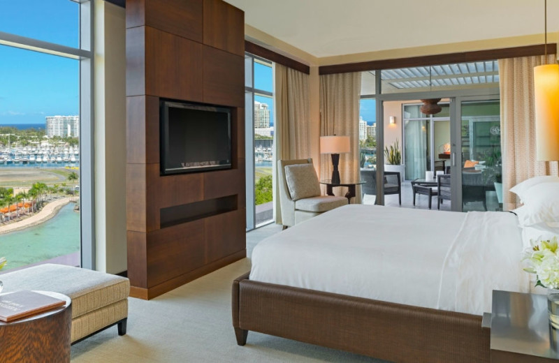 Guest room at Sheraton Puerto Rico Hotel & Casino.