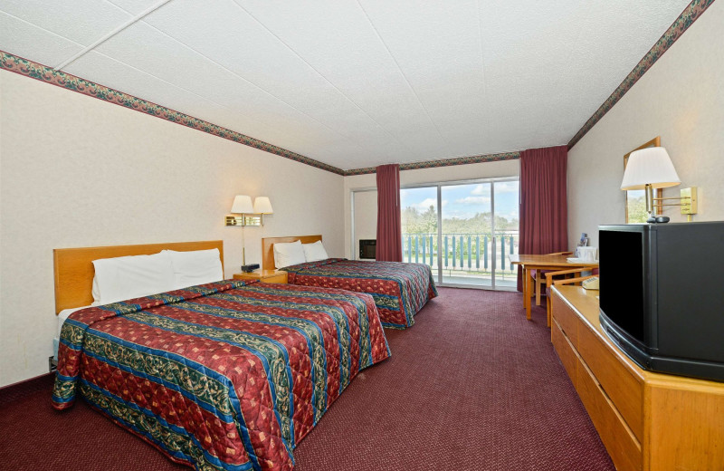 Guest room at America's Best Value Inn - Benton Harbor.