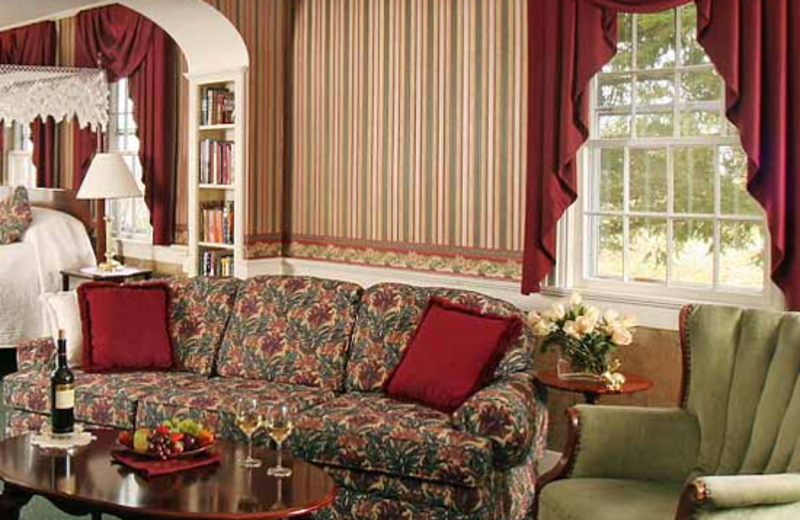 Samuel Hodby Luxury Room view at Rabbit Hill Inn.