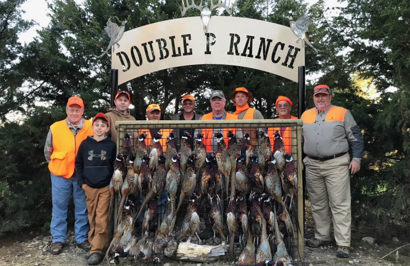 Hunting at Double P Ranch.
