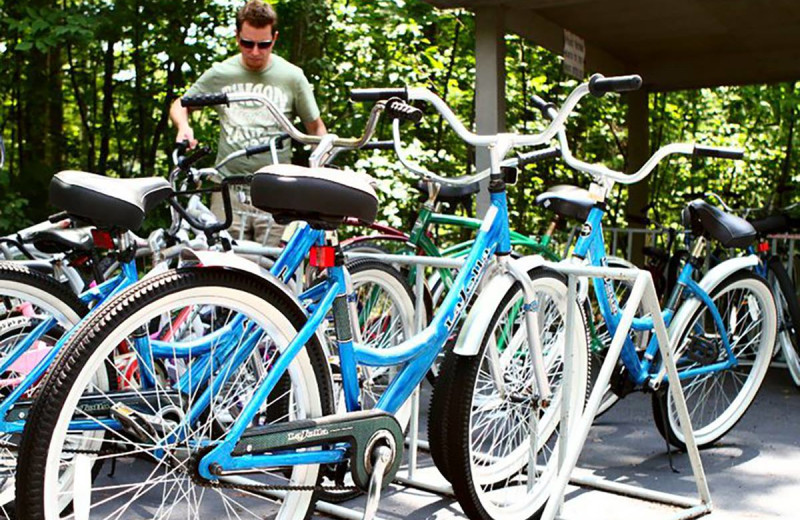 Bike rental at Bay Shore Inn.