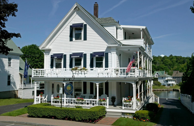 Exterior view of Harborage Inn.