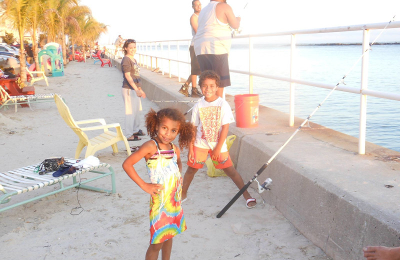 Fishing at Oceanic Motel Ocean City.