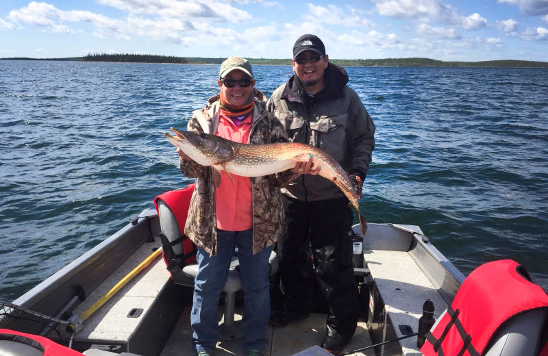 Fishing at Arctic Lodges.