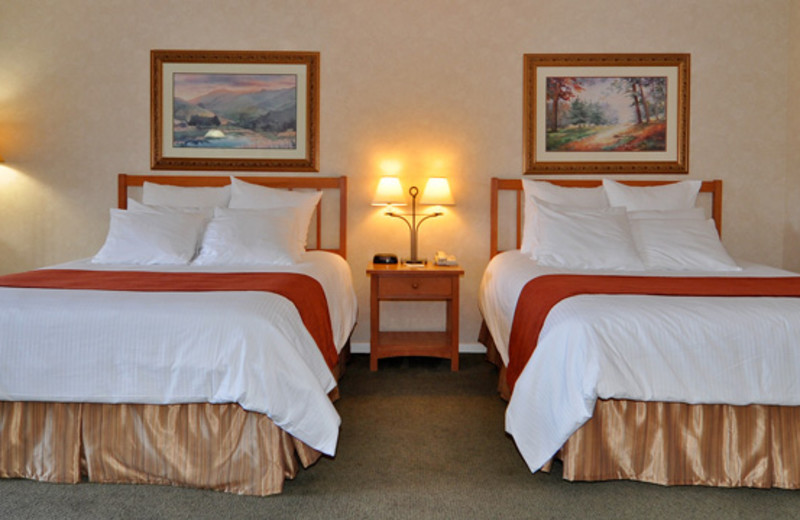 Double guest room at Lakeside Lodge & Suites.