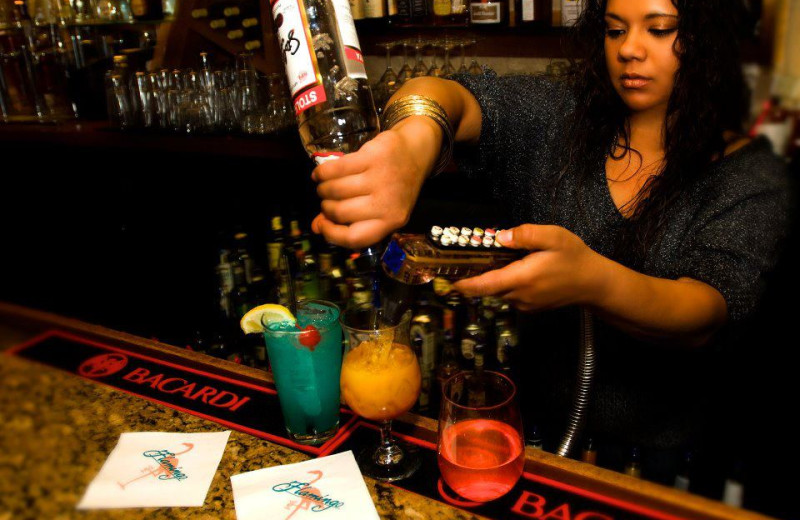 Mixing drinks at Flamingo Conference Resort and Spa.