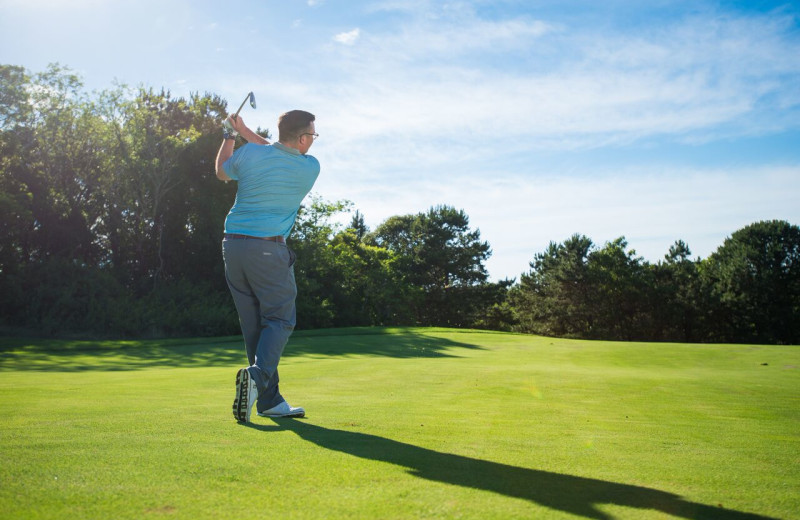 Golf at Ocean Edge Resort & Club on Cape Cod.