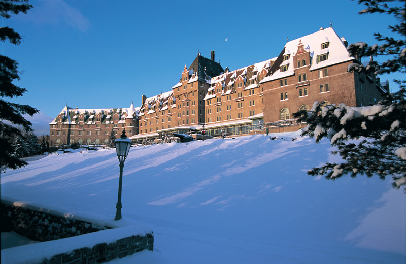 Exterior view of Fairmont Le Manoir Richelieu.