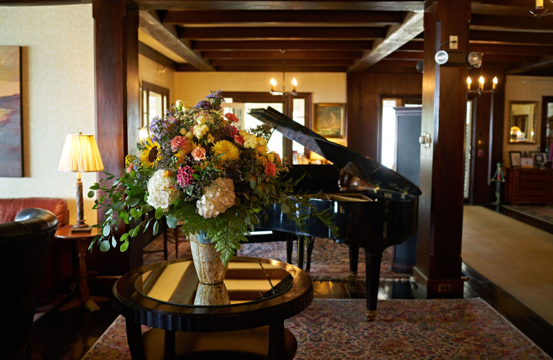 Lobby at Black Point Inn.