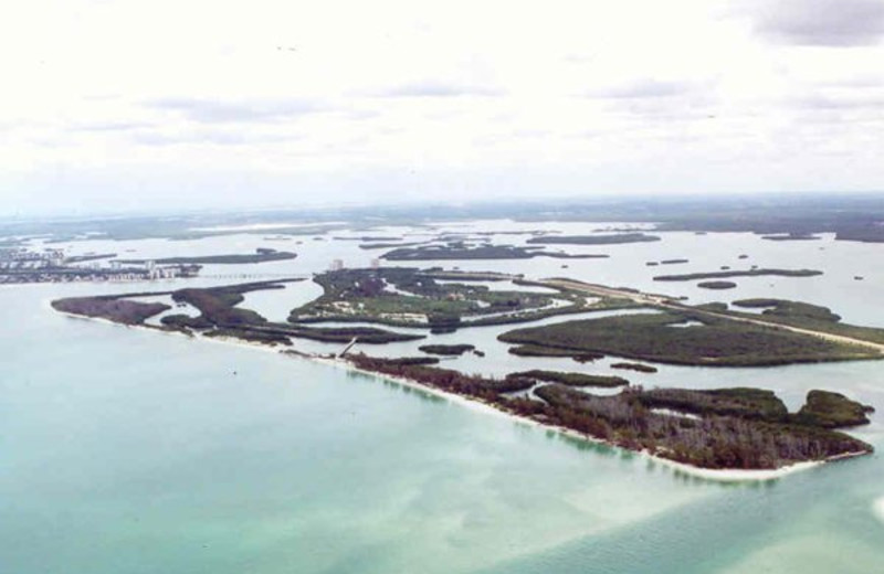 Beach near Gulfview Manor Resort.