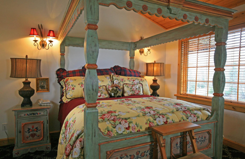 Guest room at The Blue Boar Inn B&B.