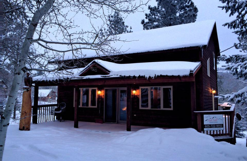 Rental exterior at Black Hills Vacation Homes.