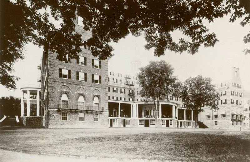 Historical photo of The Otesaga Resort Hotel.