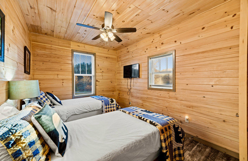 Bedroom at American Patriot Getaways - Sugar Bear.