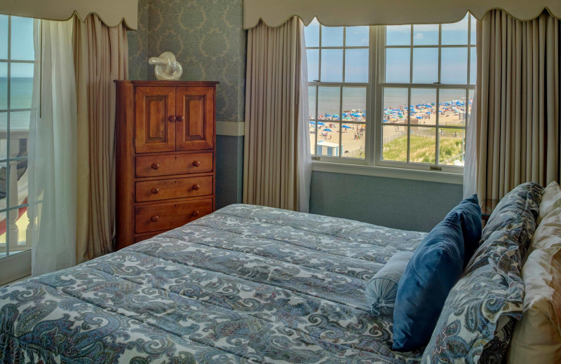 Guest room at Boardwalk Plaza Hotel.