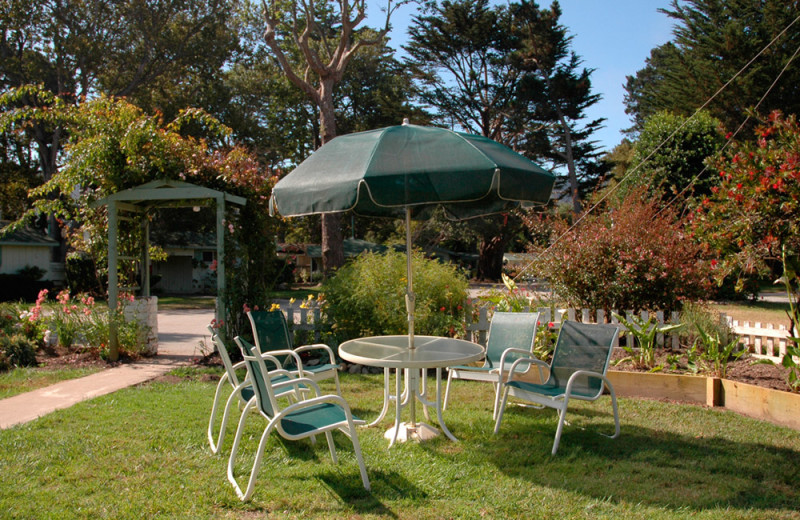 Lawn at Carmel River Inn.